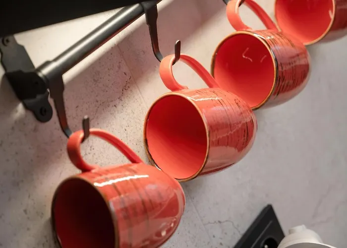 Apartamento Black And Beige With Balcony And Parking In By Renters