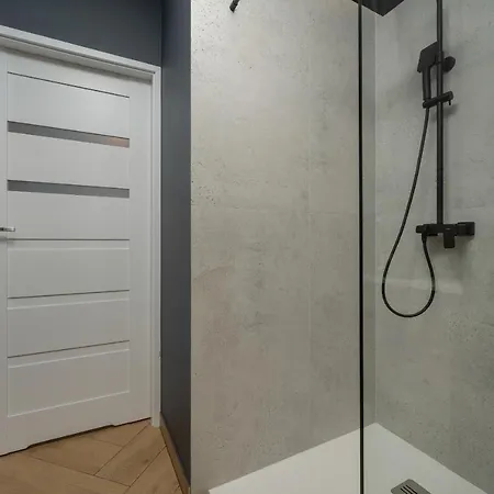 Black And Beige With Balcony And Parking In By Renters * Breslavia