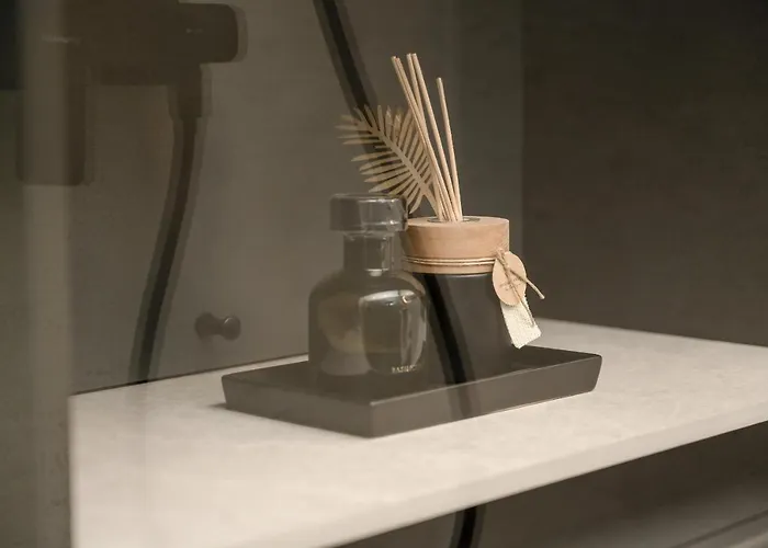 Black And Beige With Balcony And Parking In By Renters Daire Wroclaw